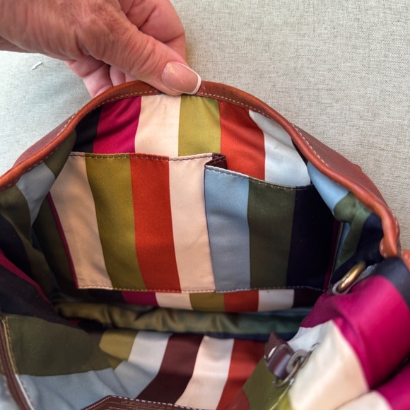 Coach 65th Anniversary Legacy Leather Whiskey Hippie Crossbody Bag 10325 - Picture 14 of 15